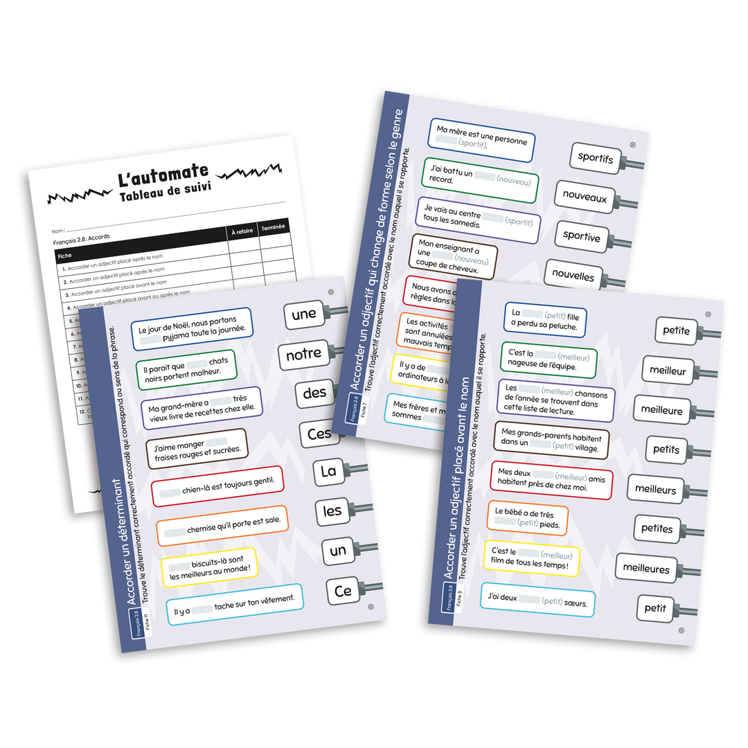 L'automate - Français 2.8 Accords