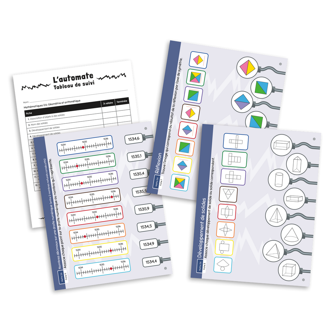L'automate - Mathématiques 2.6 Géométrie et arithmétique