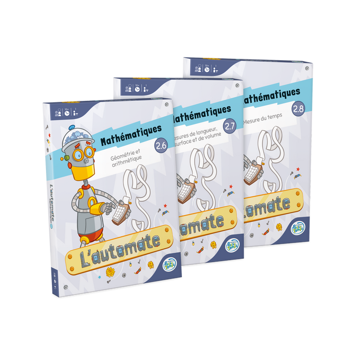L'automate - Ensemble Mathématiques 2e cycle (séries 2.6 à 2.8)