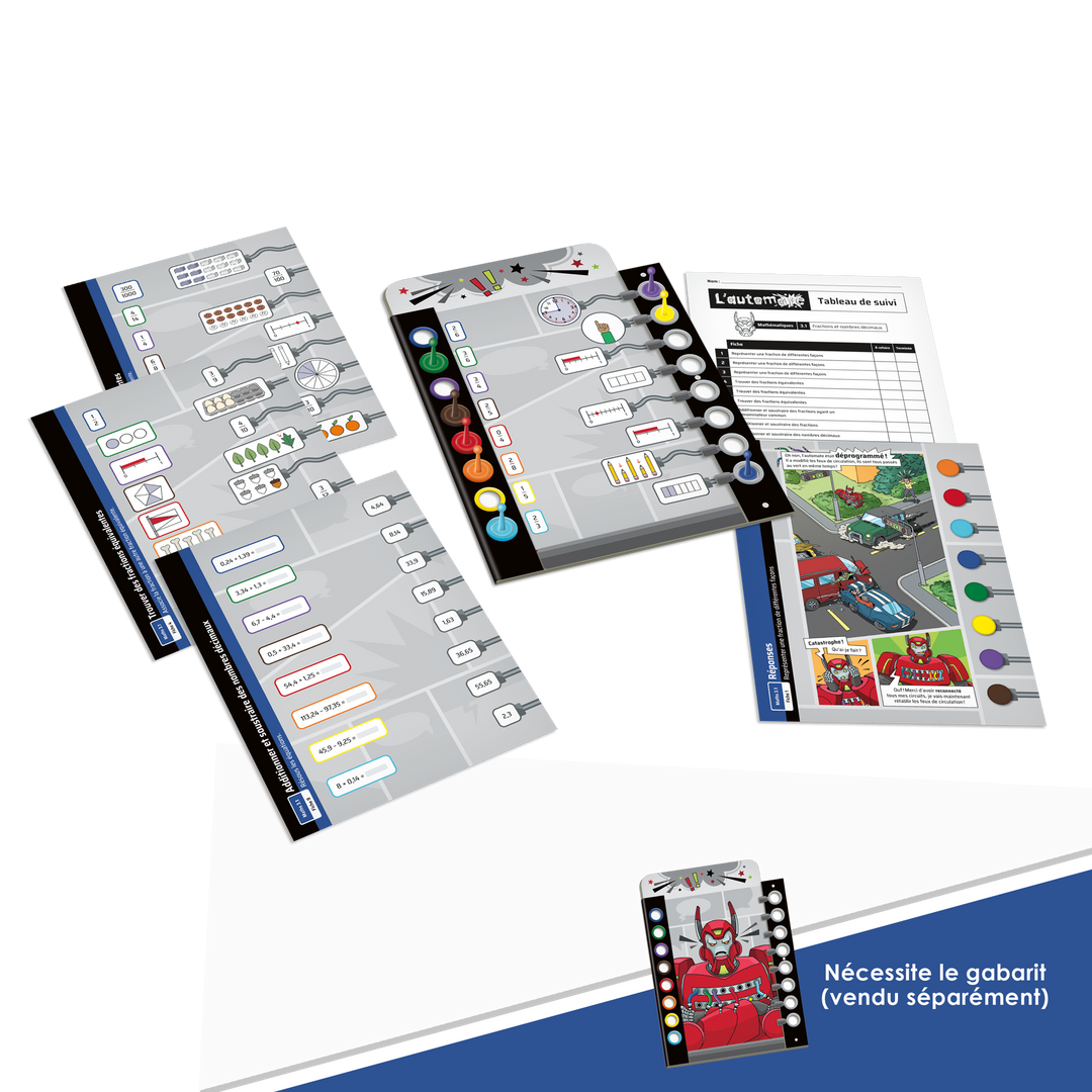 L'automate - Mathématiques 3.1 Fractions et nombres décimaux