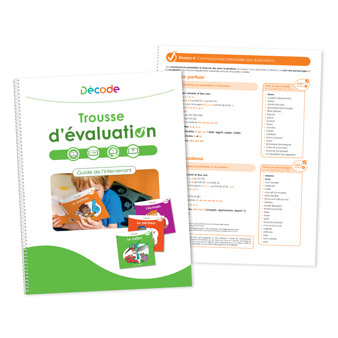 Trousse d'évaluation Décode