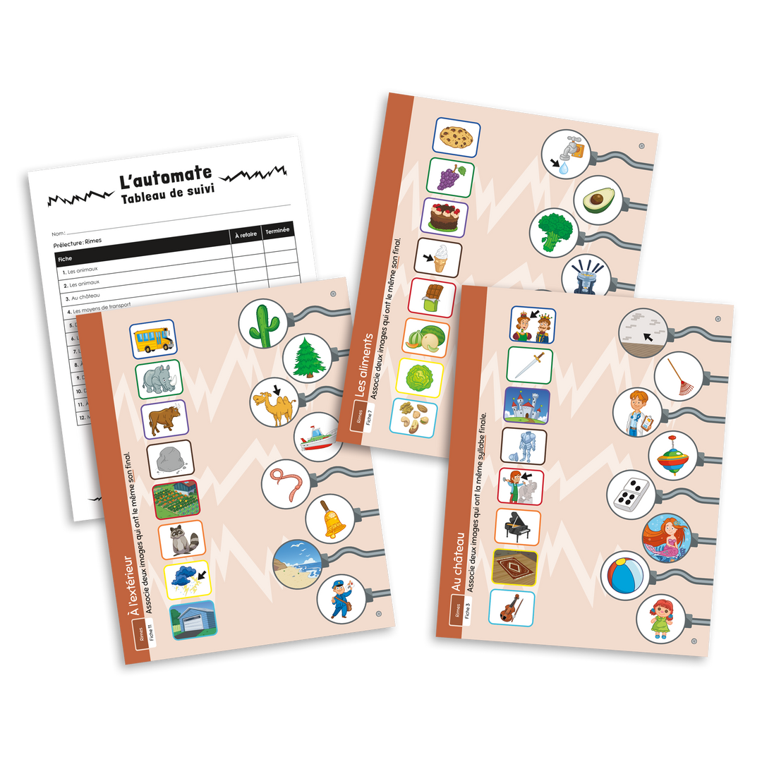 L'automate - Prélecture : Rimes