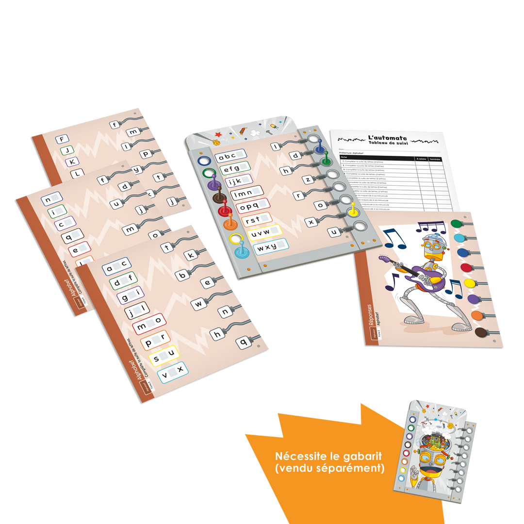 L'automate - Prélecture : Alphabet
