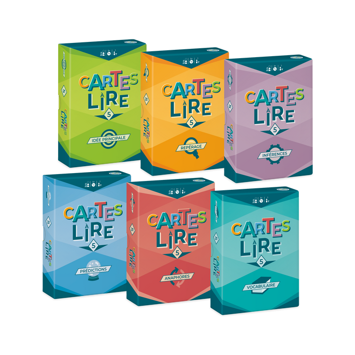 Ensemble Cartes à lire - 5e année