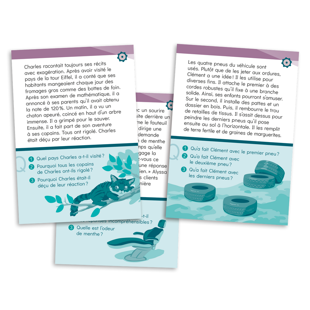 Ensemble Cartes à lire - 5e année