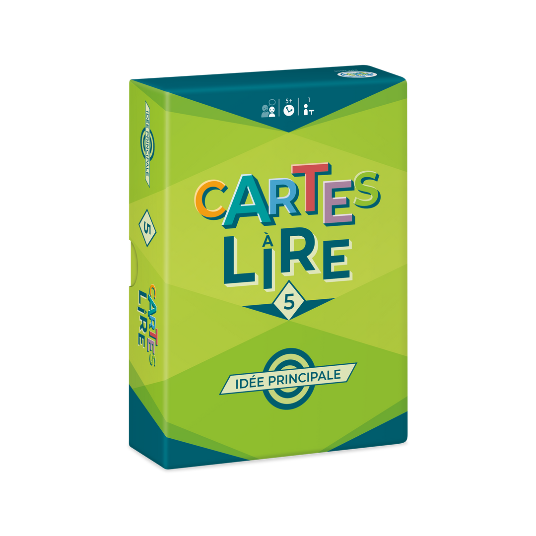 Cartes à lire 5e année - Idée principale