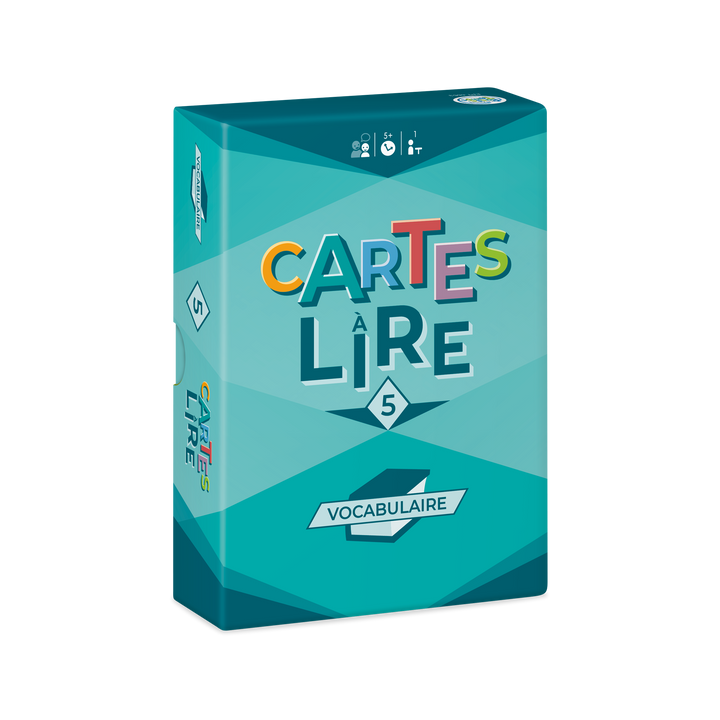 Cartes à lire 5e année - Vocabulaire