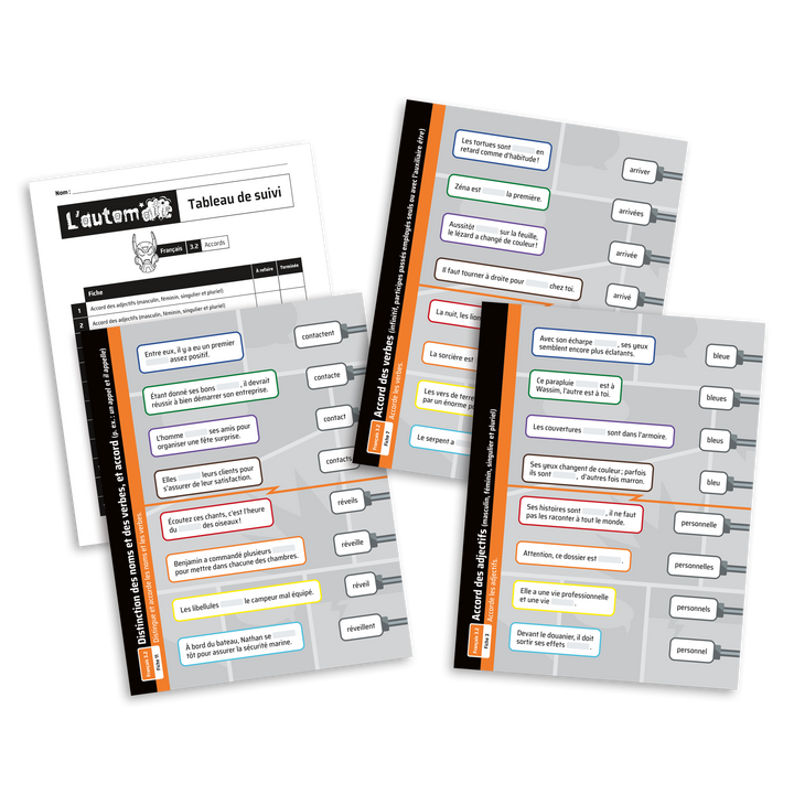 L'automate - Français 3.2 Accords