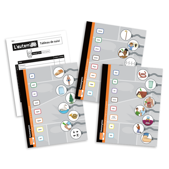 L'automate - Français 3.3 Homonymes