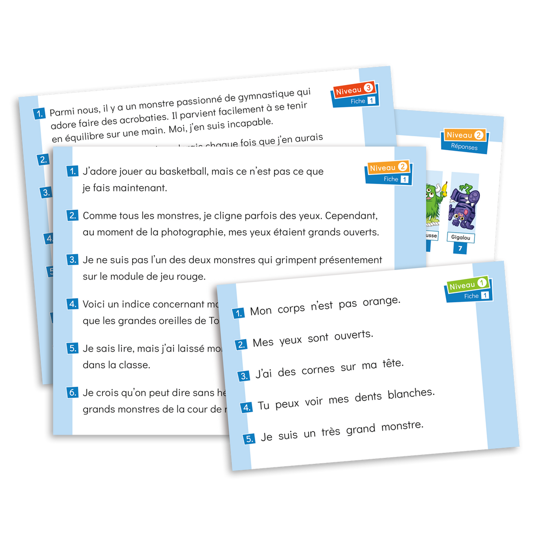 La récréation des monstres