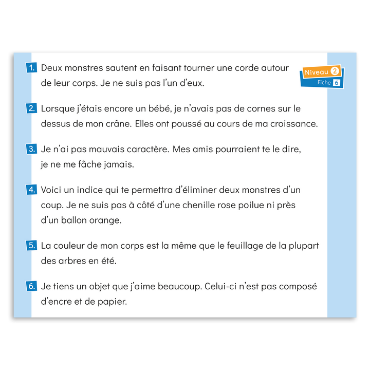 La récréation des monstres