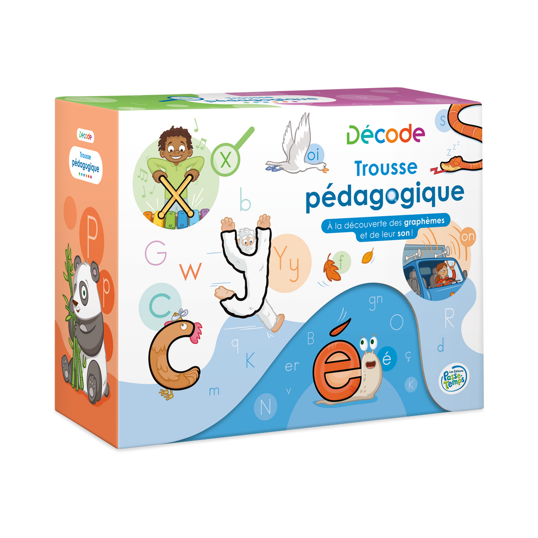 Trousse pédagogique Décode : À la découverte des graphèmes et de leur son!