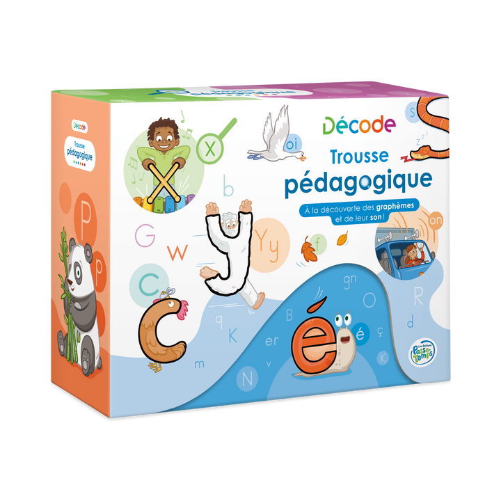 Trousse pédagogique Décode : À la découverte des graphèmes et de leur son!