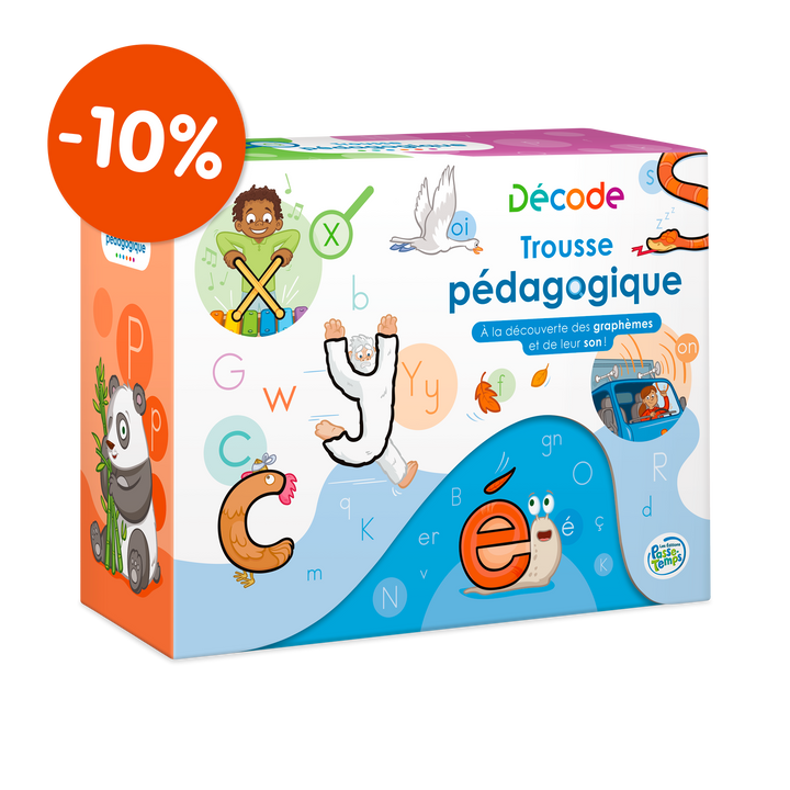 Trousse pédagogique Décode : À la découverte des graphèmes et de leur son!