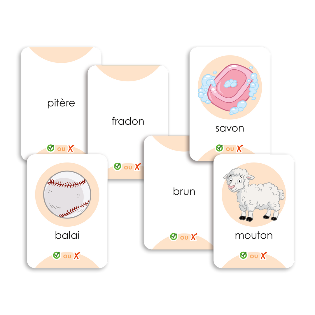 Décode : Mot ou faux? - Niveau 4