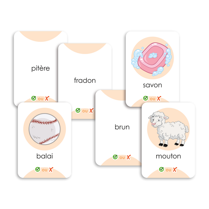 Décode : Mot ou faux? - Niveau 4