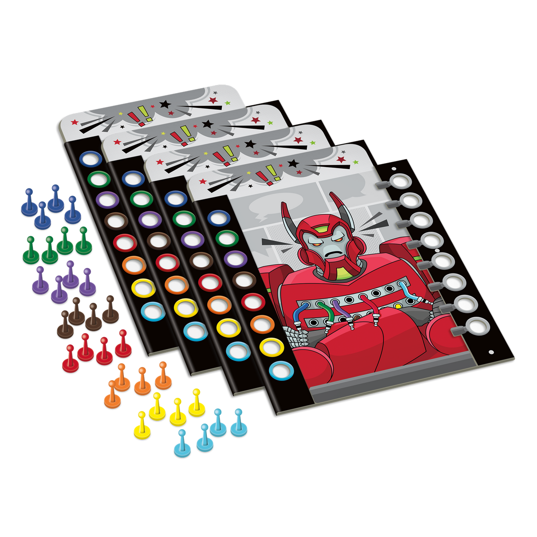 L'automate - Ensemble de 4 gabarits (3e cycle)