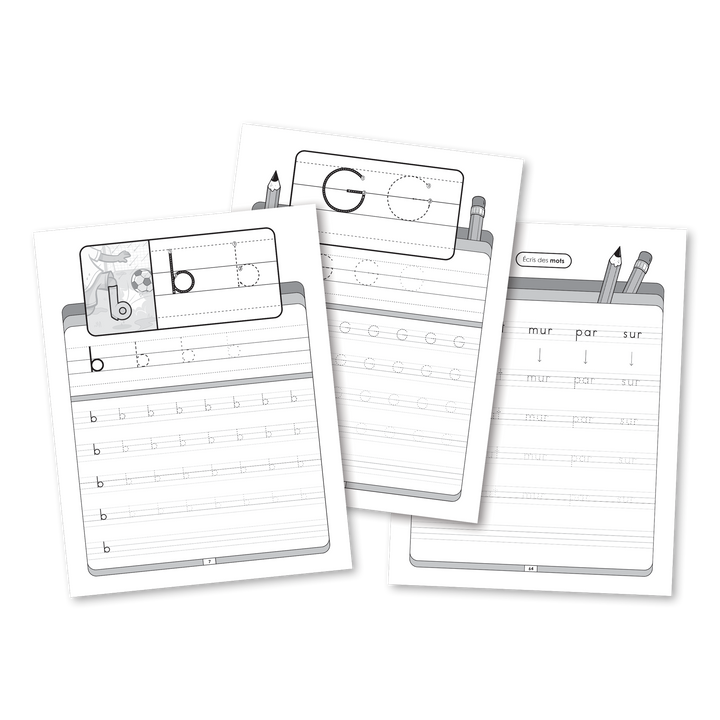 Cahier de calligraphie Décode (version numérique)