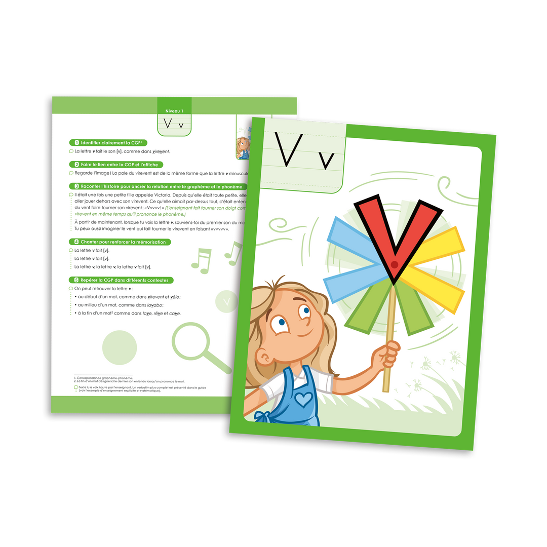 Trousse pédagogique Décode préscolaire : À la découverte des lettres de l'alphabet et de leur son!