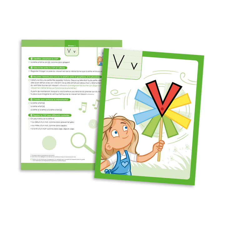 Trousse pédagogique Décode préscolaire : À la découverte des lettres de l'alphabet et de leur son!