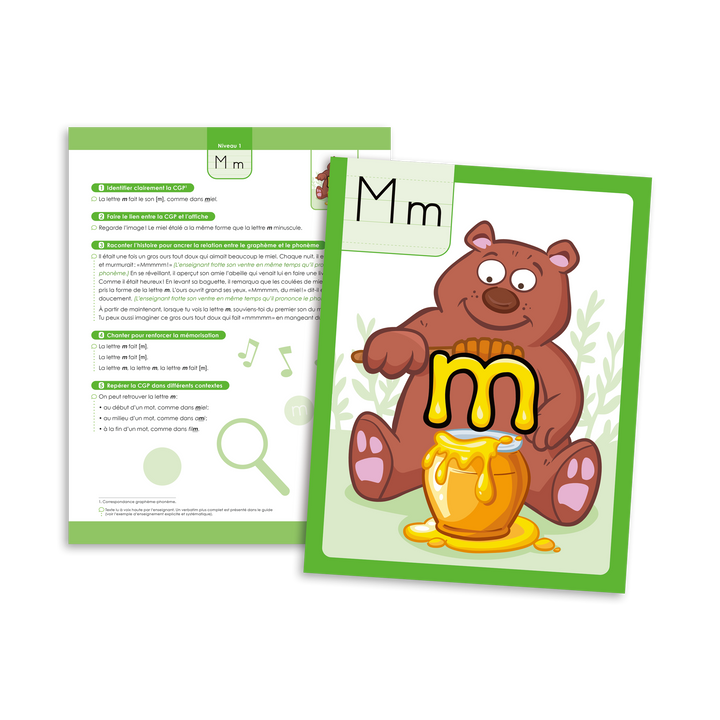 Trousse pédagogique Décode préscolaire : À la découverte des lettres de l'alphabet et de leur son!