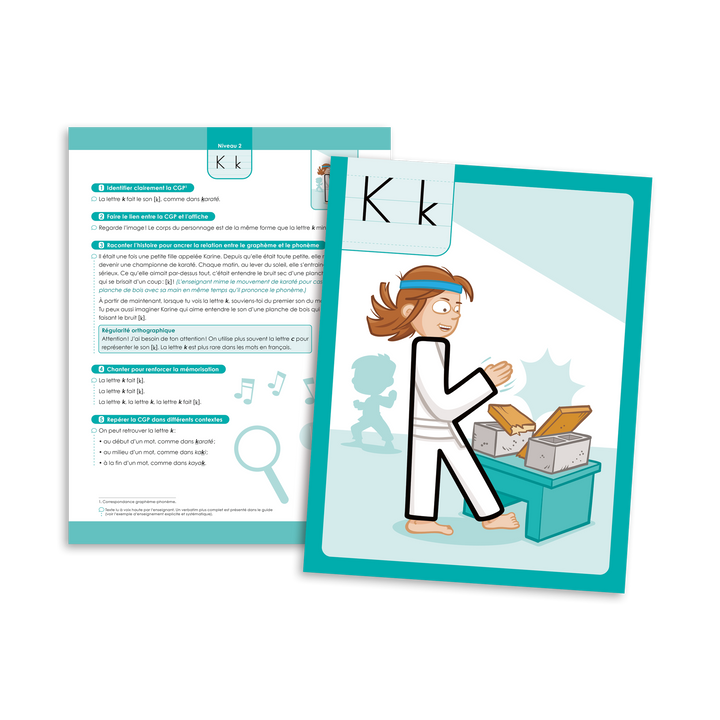 Trousse pédagogique Décode préscolaire : À la découverte des lettres de l'alphabet et de leur son!
