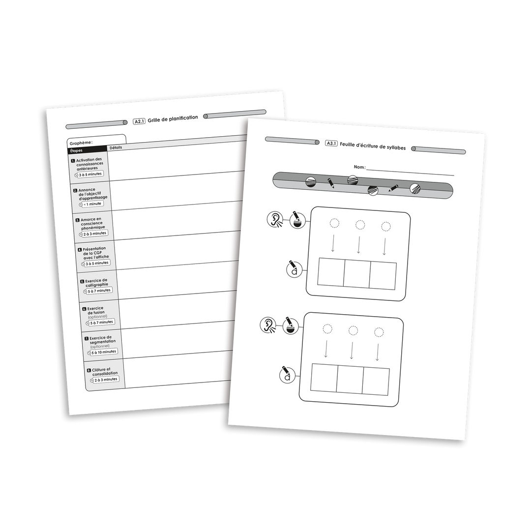 Trousse pédagogique Décode préscolaire : À la découverte des lettres de l'alphabet et de leur son!
