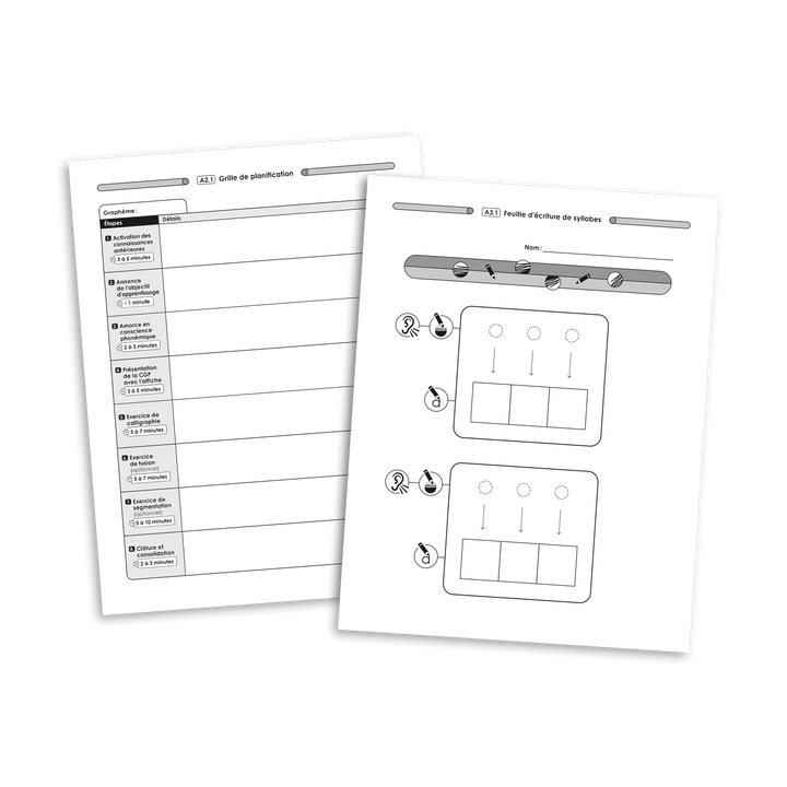 Trousse pédagogique Décode préscolaire : À la découverte des lettres de l'alphabet et de leur son!