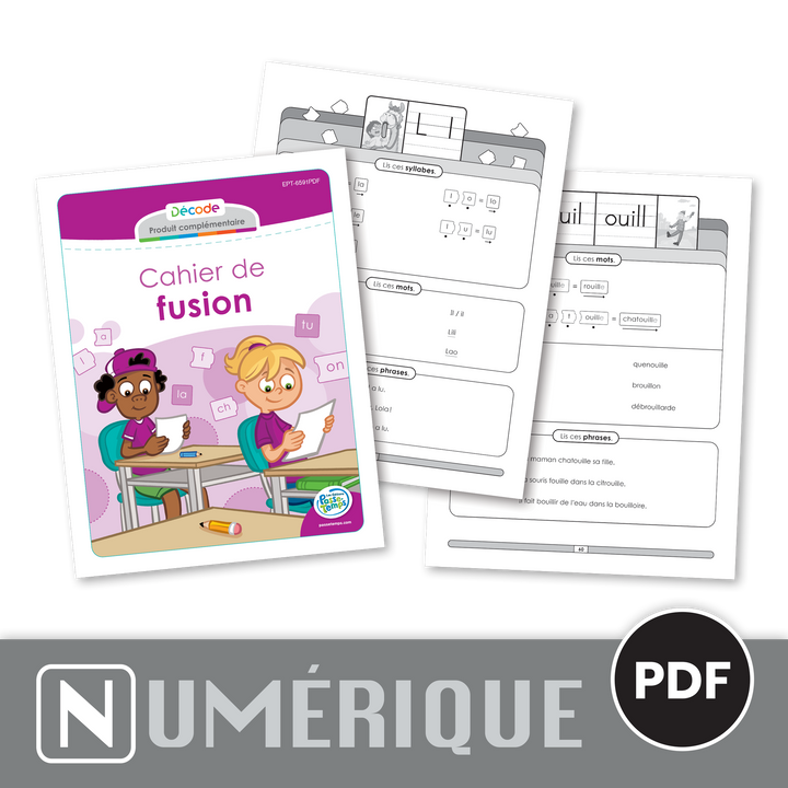 Cahier de fusion Décode (version numérique)