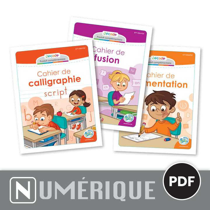 Ensemble - Cahiers complémentaires à la Trousse pédagogique Décode (version numérique)