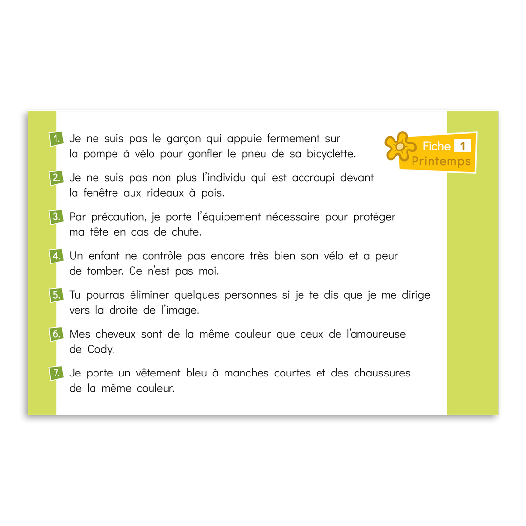 Les saisons - Mégathème (2e cycle)