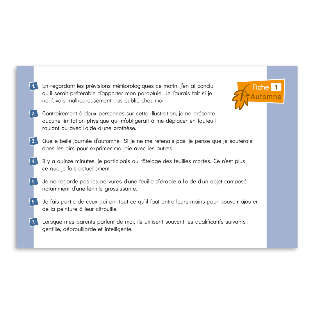 Les saisons - Mégathème (3e cycle)