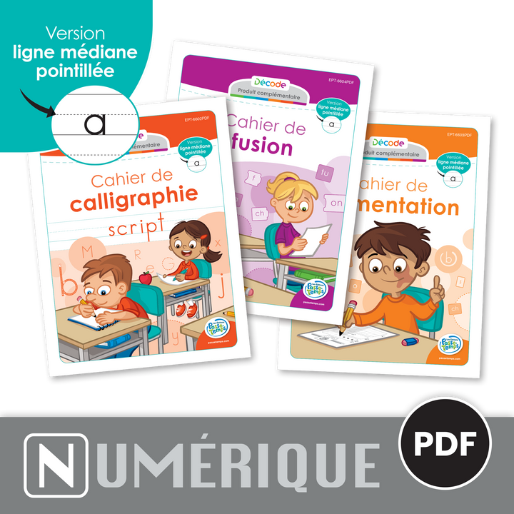 Ensemble - Cahiers complémentaires à la Trousse pédagogique Décode (version numérique)