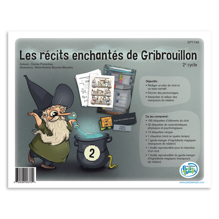 Les récits enchantés de Gribrouillon - 2e cycle