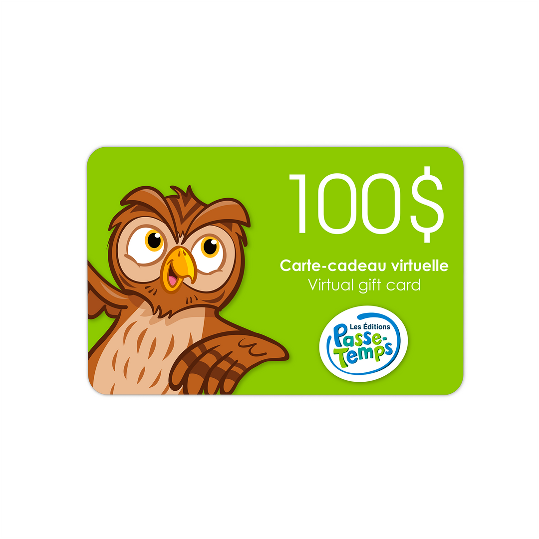 Carte-cadeau virtuelle