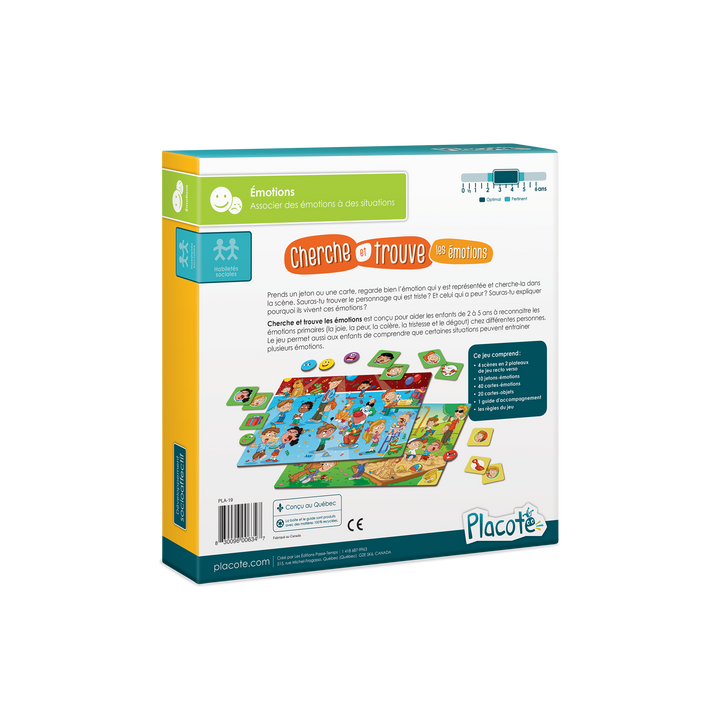 Cherche et trouve les émotions