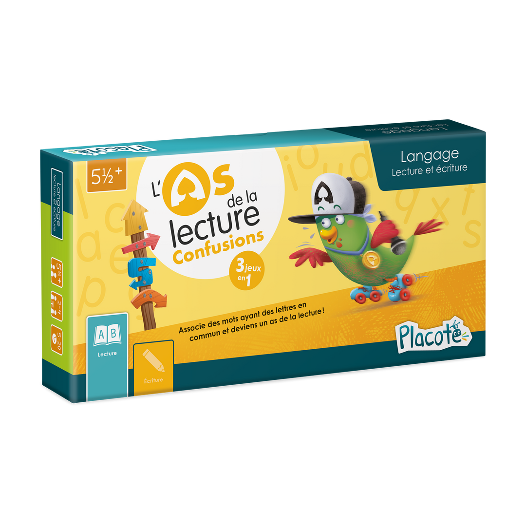 L'as de la lecture - Confusions