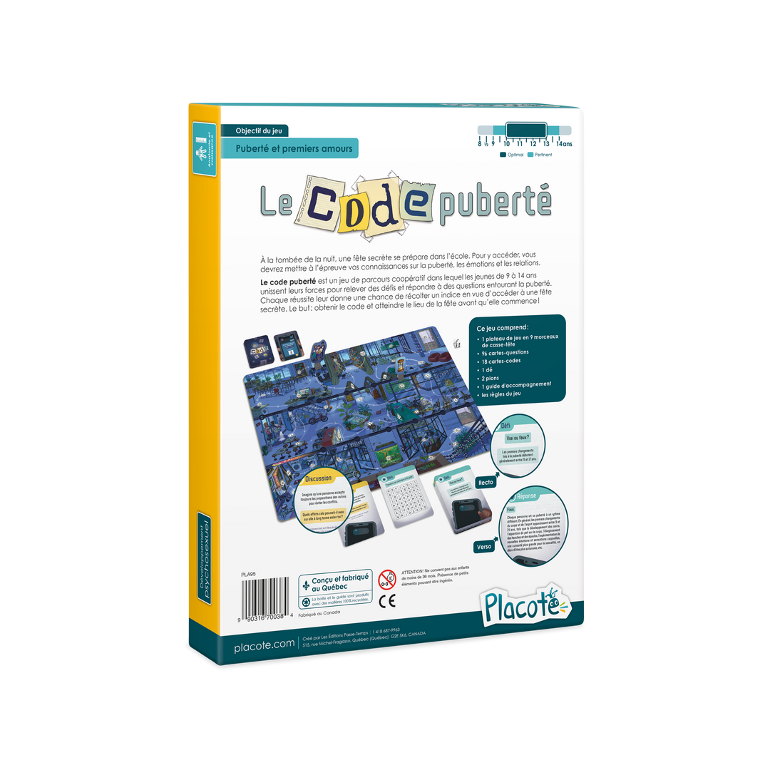 Le code puberté